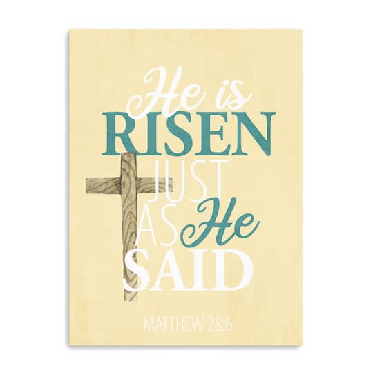 Lumaprints Risen Canvas Giclée Art